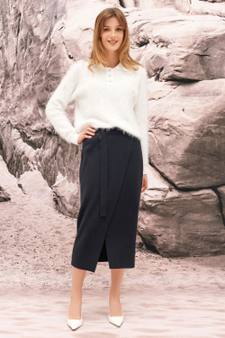 Юбка с запахом