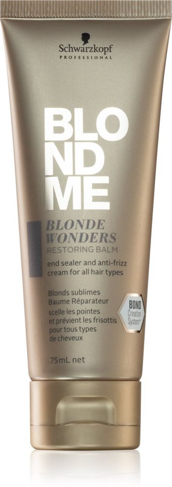 Schwarzkopf Professional Blondme Blonde Wonders - восстанавливающий бальзам для светлых и балаяжных волос /   75  ml  / GTIN 4045787635676