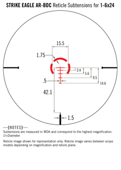 Vortex Strike Eagle 1-6x24