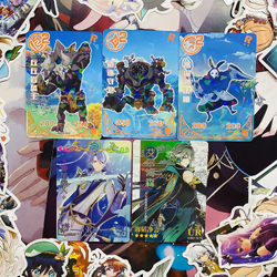 Коллекционные карточки "Геншин Импакт / Genshin Impact - Голубая упаковка"