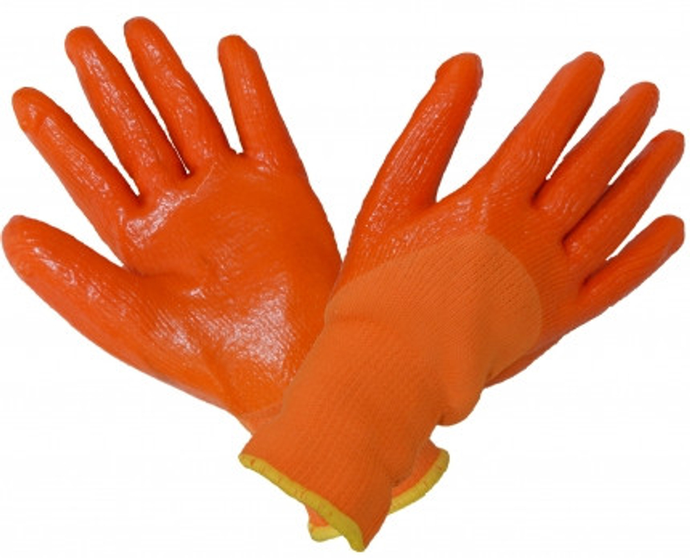 Перчатки нейлоновые с нитриловым обливом Пламя (уп-12шт)