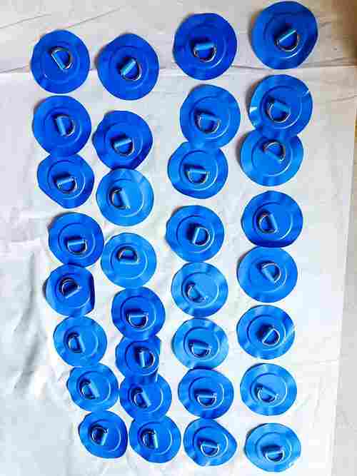 Крепление для батута, синего цвета, 0,25*0,25*0,3 м