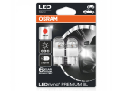 Комплект ламп W21W 12V 1,5W W3X16D LEDRIVING premium/W21W/красный/ 2шт.(1к-т)