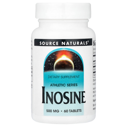 Source Naturals, Athletic Series, инозин, 60 таблеток