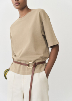 Футболка оверсайз из хлопка