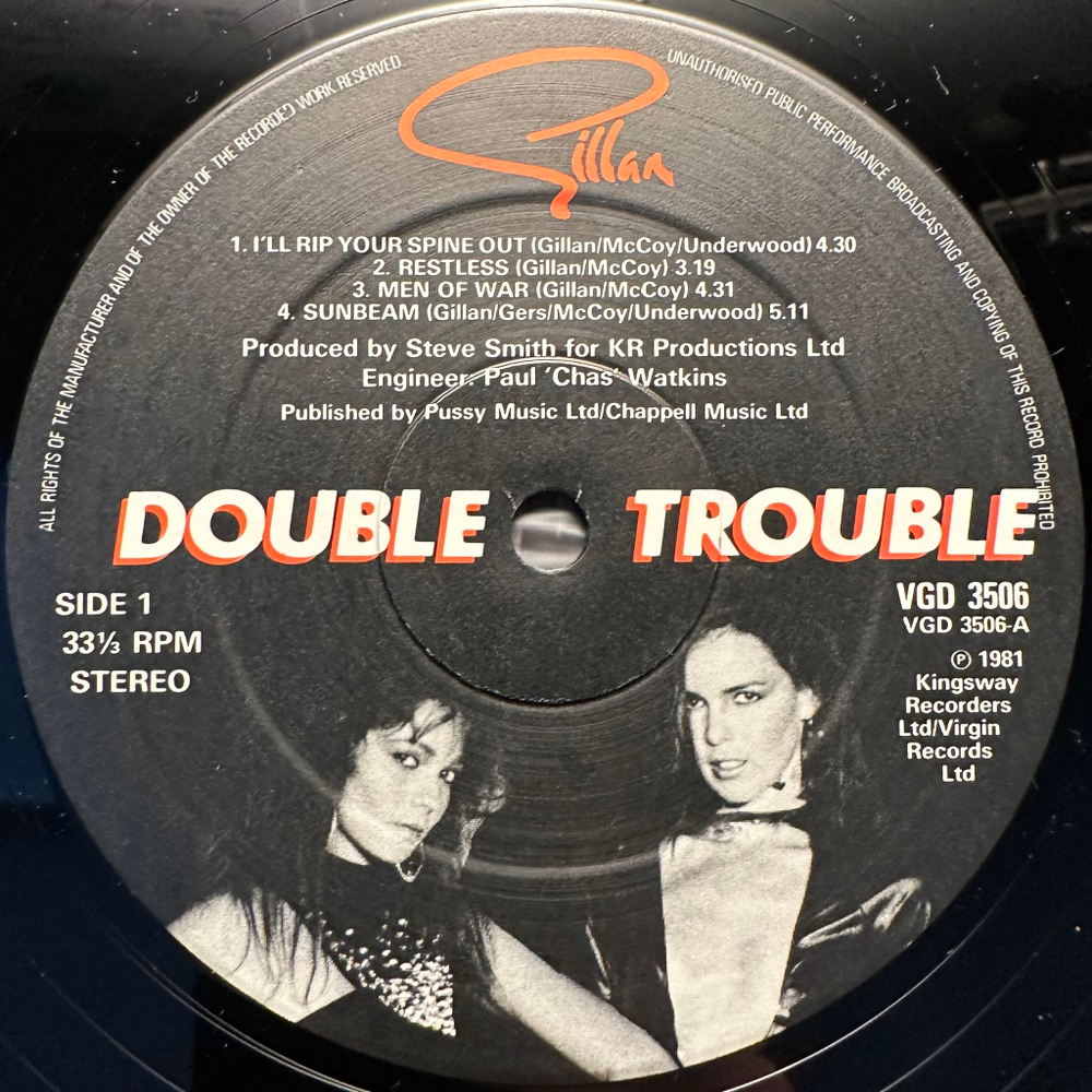 Gillan - Double Trouble 2LP (UK 1981г.)
