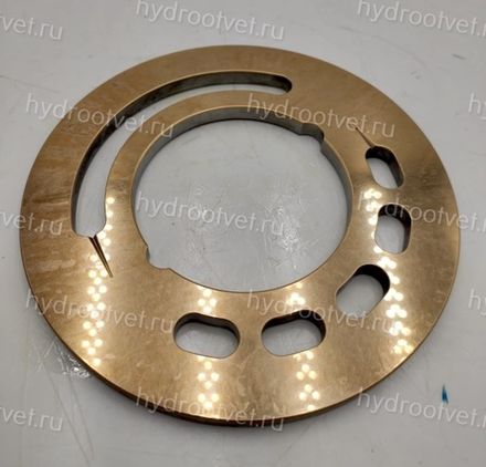 A10VO140 VALVE PLATE R (all bronze) - Распределитель правый (полностью из бронзы) R 141,5×72×7 мм для насоса A10VSO140 31 серии