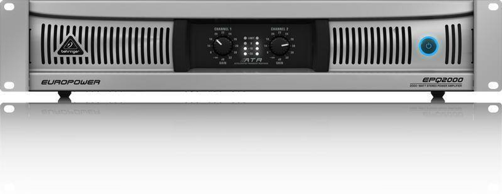 BEHRINGER EUROPOWER EPQ2000 Усилитель мощности, 2 канала, 2000 Вт