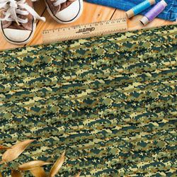 Ткань оксфорд 210 степной камуфляж в пикселях