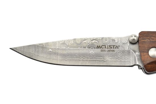 Складной нож Mcusta Classic wave MC-0018D c клинком из стали VG-10, рукоять дерево (Аризонское)