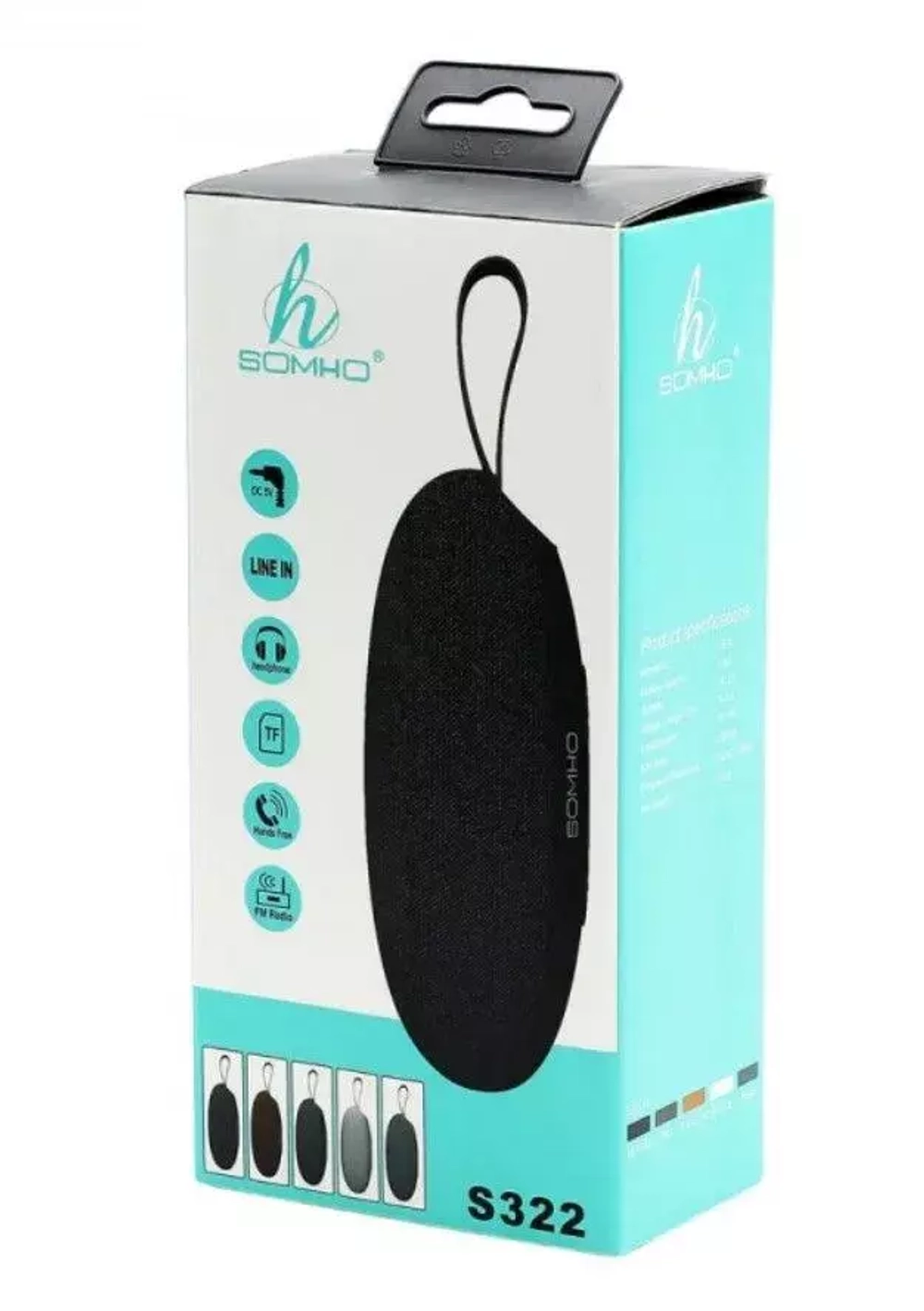 Колонка Bluetooth SOMHO S322 Gray