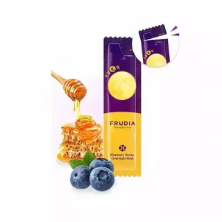 Питательная маска с черникой и медом FRUDIA Blueberry Honey Overnight Mask, 5 ml