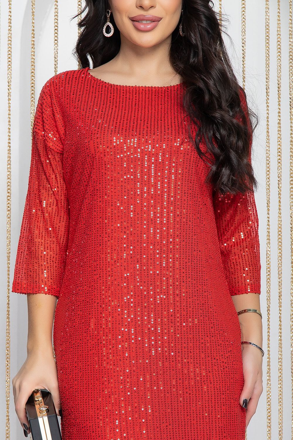 Платье Просто сияй (красное) П11808 LT Collection
