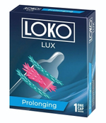 Стимулирующая насадка на пенис LOKO LUX с продлевающим эффектом