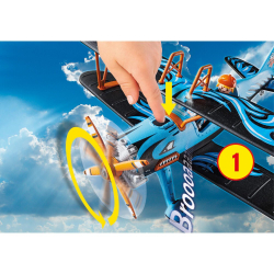 Playmobil - Воздушное каскадерское шоу: Биплан «Феникс» 70831X / артикул   70831X  / GTIN 4008789708311