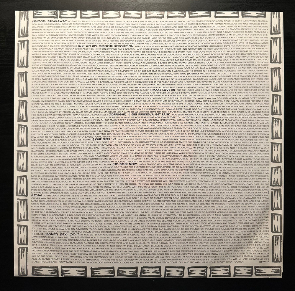 MC B-True - Smooth Revelation (Швеция 1992г.)