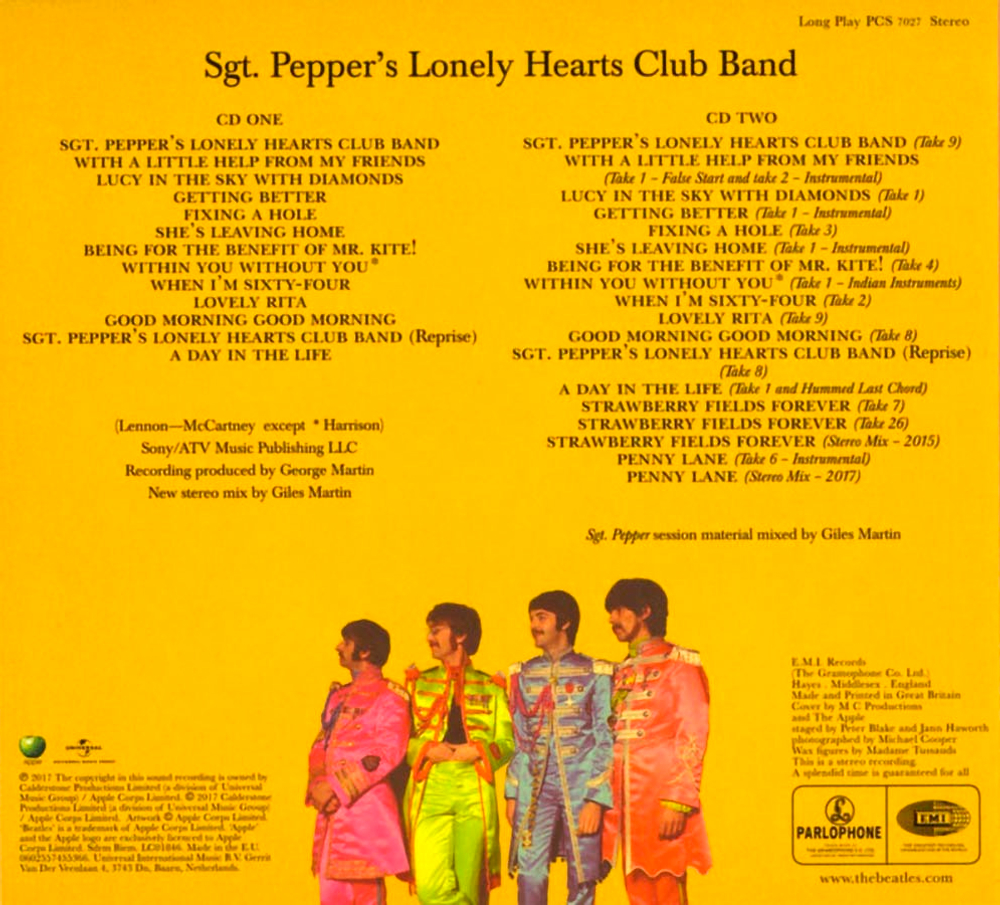 The Beatles / Sgt. Pepper's Lonely Hearts Club Band (2CD)