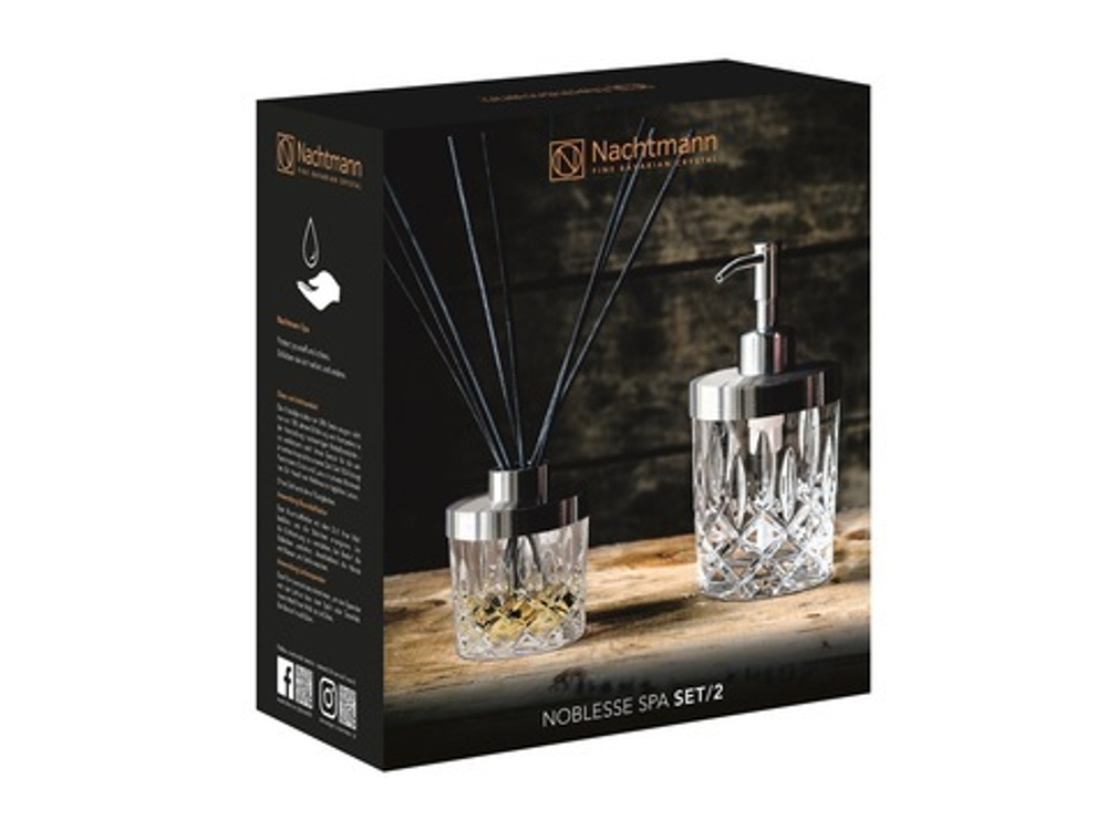 Дозатор для жидкого мыла 295мл и диффузор Nachtmann Spa Noblesse