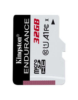 Карта памяти Micro SecureDigital 32Gb Kingston SDCE / 32GB (MicroSDHC Class 10 UHS-I U1, SD adapter)