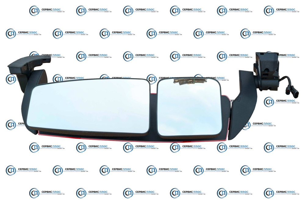 Зеркало левое в сборе X5000 красного цвета с камерой (рестайлинг) DZ14251770080