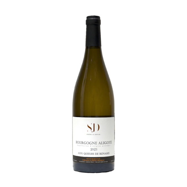 Вино сортовое белое сухое "СЖД Бургонь Алиготе О Ке де Ренар" 2023 12,5% 0,75 л
