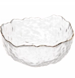 Салатник стеклянный «ICE CRYSTAL» 13см прозрачный