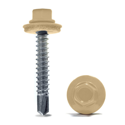 Саморез кровельный 4,8*35мм RAL 9003 белый (250шт)