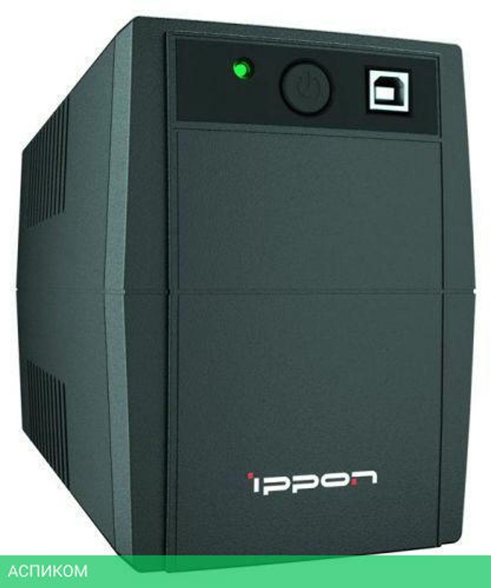 Источник бесперебойного питания Ippon Back Basic 650S Euro черный (1373874)