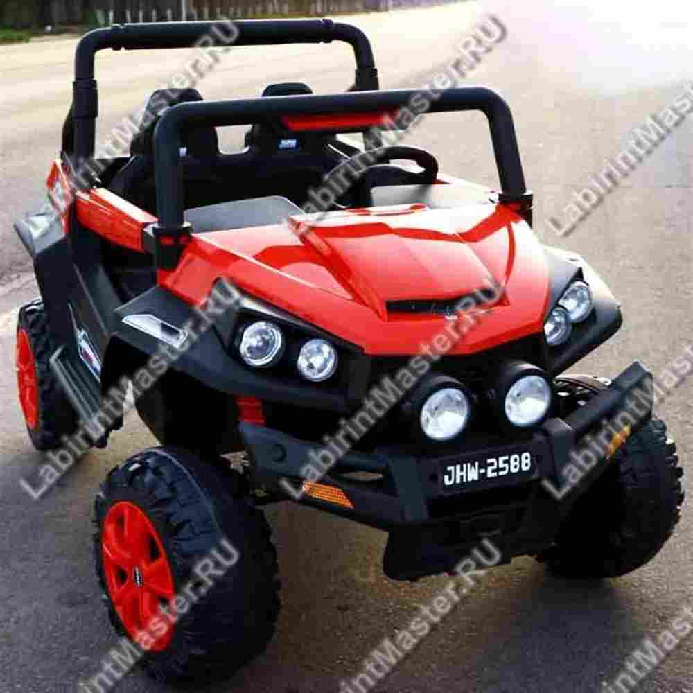 Детский электромобиль  "Buggy - MalinaBay JHW-2588" красный