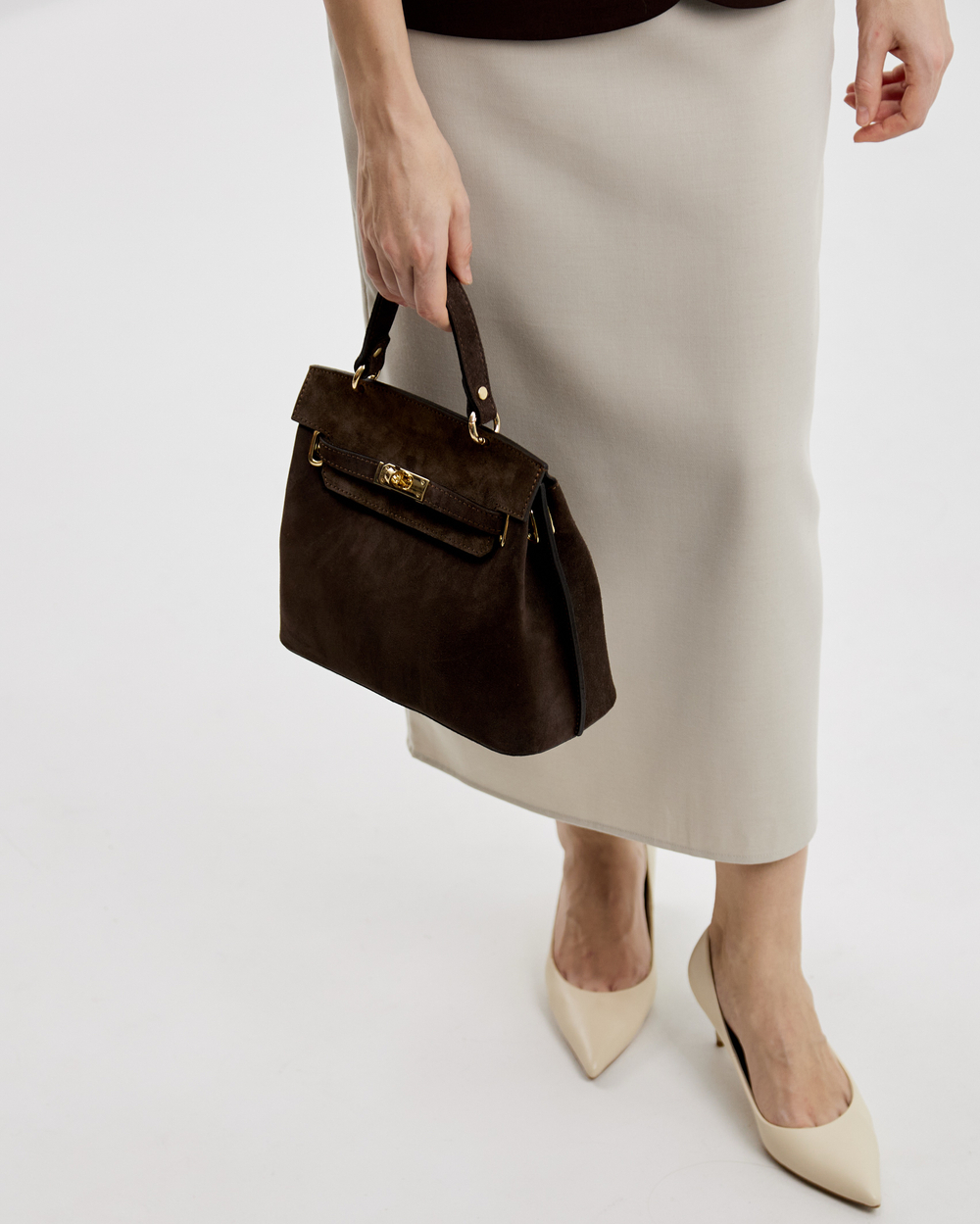 Сумка 587 15 коричневый