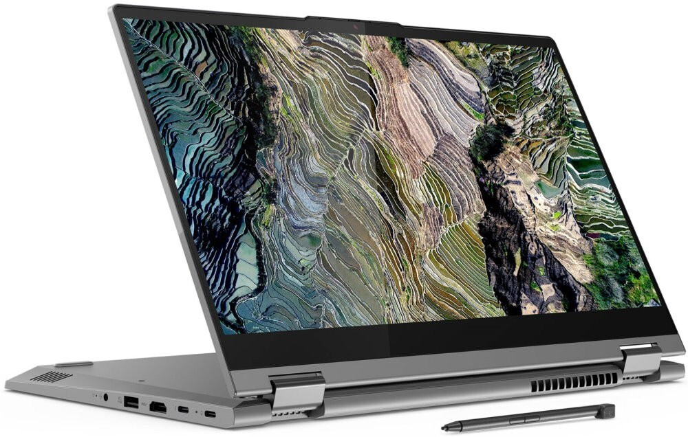 Ноутбук Lenovo Thinkbook 14s Yoga ITL Core i5 1135G7/8Gb/SSD256Gb/Intel Iris Xe graphics/14"/IPS/Touch/FHD (1920x1080)/Windows 10 Professional 64/grey/WiFi/BT/Cam 20WE0002RU
