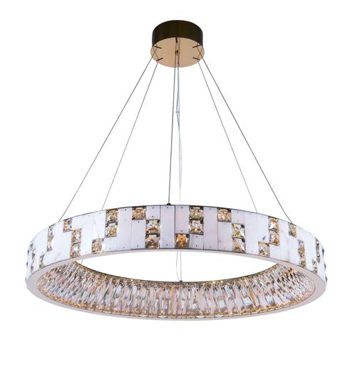 6029E/80W GOLD+CLEAR (1) Люстра NW