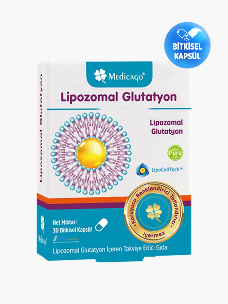 Medicago Липосомальный глутатион, 30 капсул
