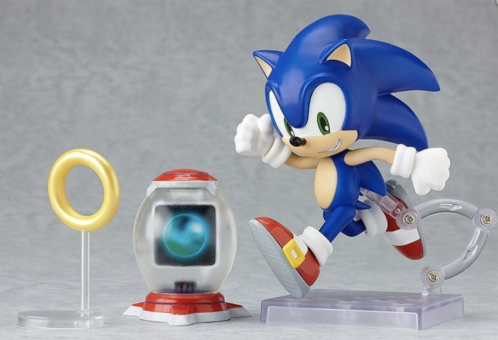 Sonic good. Фигурка Sonic the Hedgehog 20th. Sonic Nendoroid. Соник фигурки Нендроид. Игрушка Соник хеджхог.