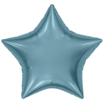 Шар фольгированный Звезда 90 см (Голубой)