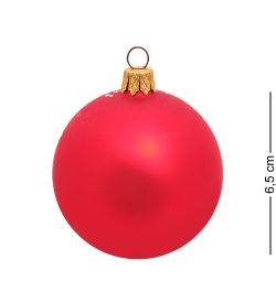 Элита НФШ-1332/6 Ел. украшение Шар «Собачка с подарками» 65 мм