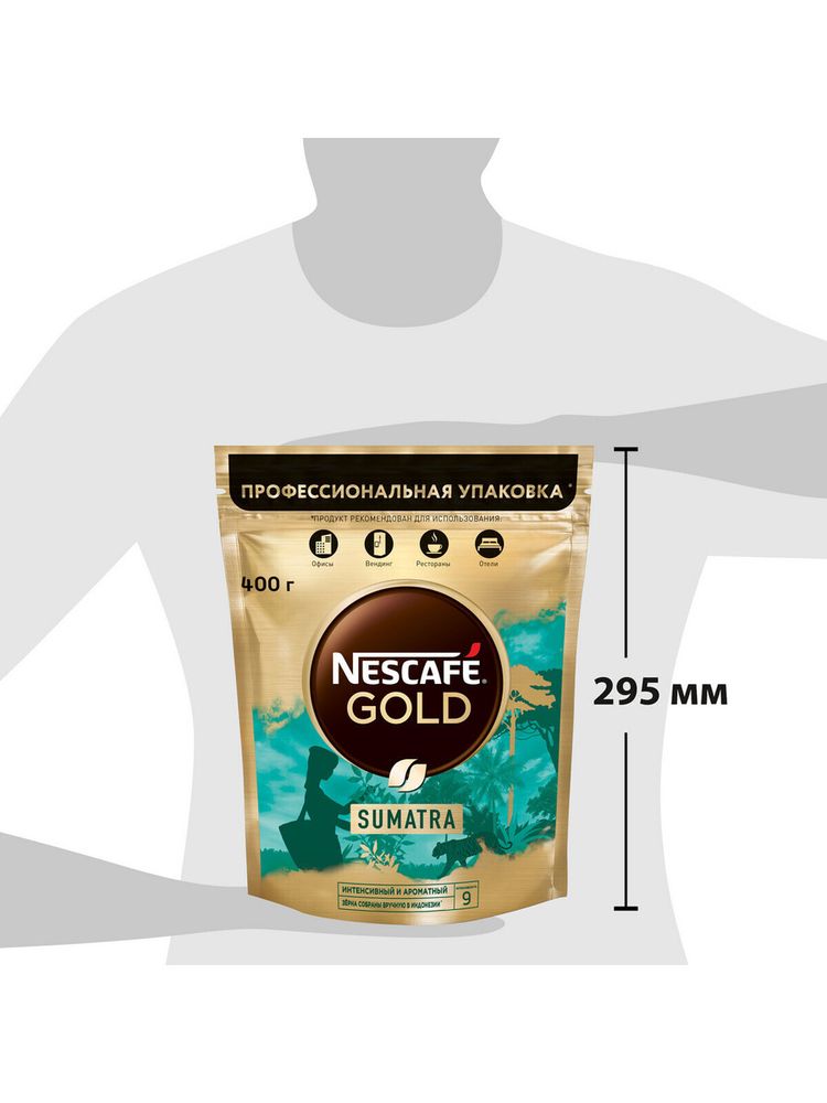 Кофе растворимый Nescafe Gold Origins Sumatra 400 г