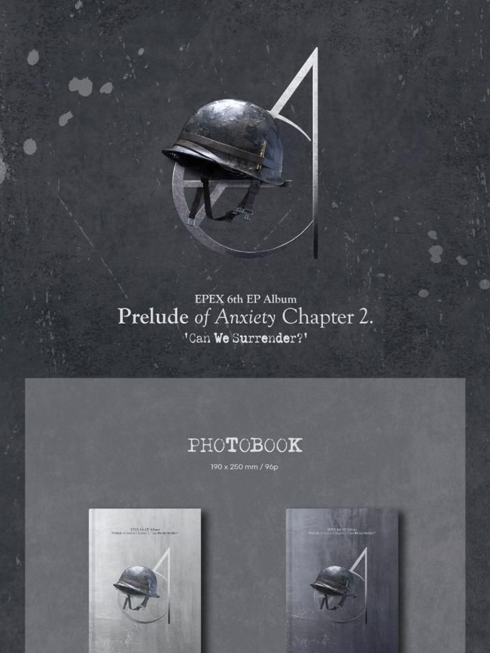 Альбом EPEX - PRELUDE OF ANXIETY CHAPTER 2. : Can We Surrender? 6th EP Album RANDOM Version