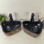 Раковина из речного камня ПАРА! RS-65335 45*35*15 0865