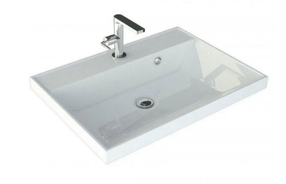 Тумба подвесная "Стокгольм 60", Classic 60, (2 ящ.) графит софт, PUSH