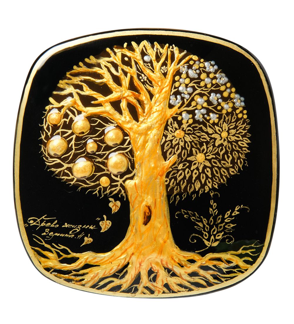 Народные промыслы ШК-55/190 Шкатулка «Древо жизни» исп. Земина