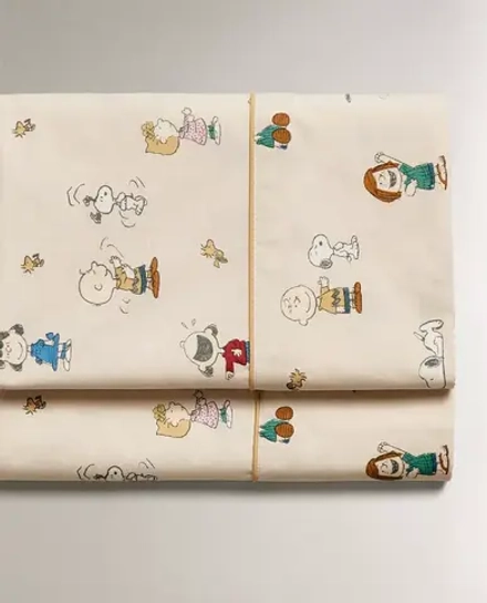ZARA HOME ДЕТСКАЯ ПРОСТЫНЯ PEANUTS™, РАЗНОЦВЕТНЫЙ