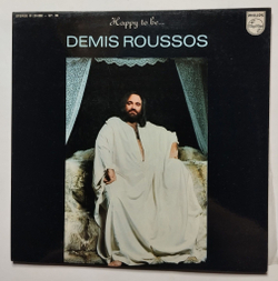 Винтажная виниловая пластинка LP Demis Roussos Happy To Be (Spain 1976)