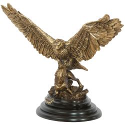 Статуэтка Поединок орла с шакалом 2 Бронза