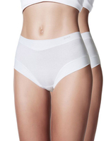 Набор из 2 трусиков-слип с завышенной талией Esencial (Размер: L) (Цвет: телесный)