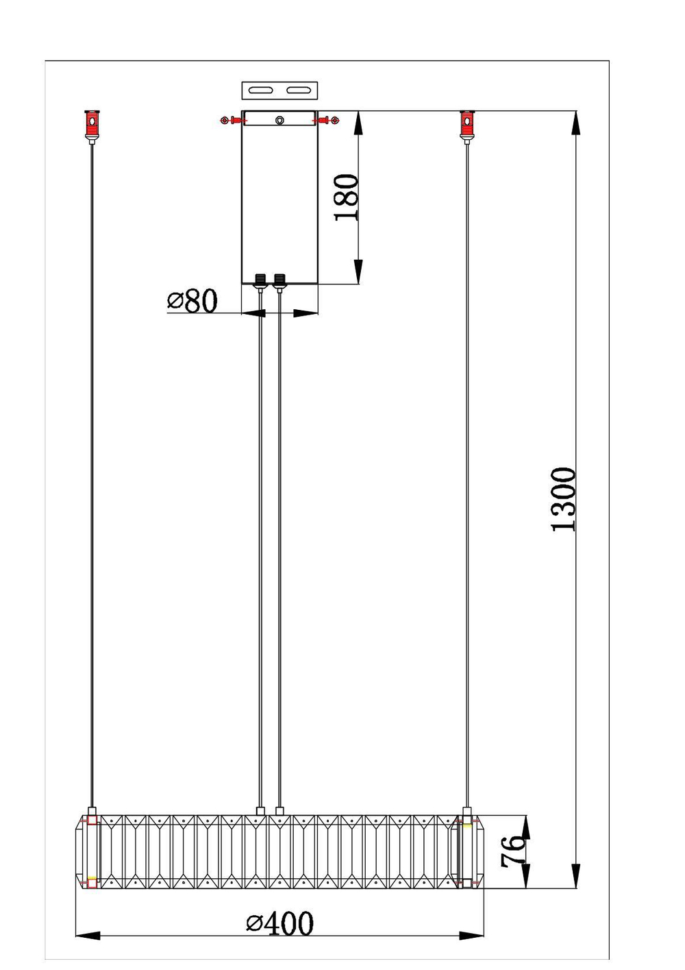 Светильник подвесной Divinare Renata 1135/17 SP-25