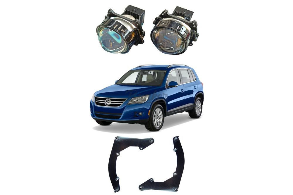 Комплект для замены штатных линз Volkswagen Tiguan I дорестайлинг 2007-2011