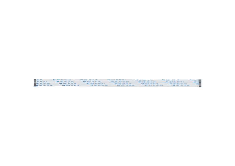 Шлейф 13 pin, 30 см, шаг 1 мм FFC, прямой А