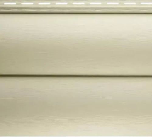 Сайдинг виниловый Альта-Профиль Blockhouse BH-02 Престиж Бежвый 3100х320 мм