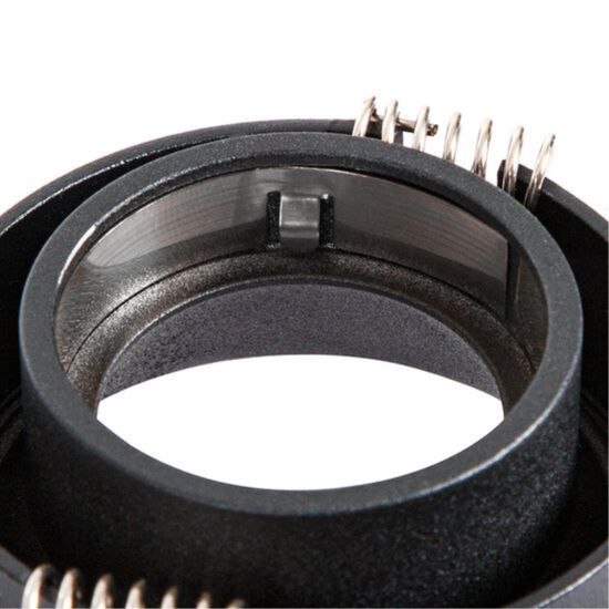 A3536PL-1BK Светильник потолочный встраиваемый ACT MINI для MR11 Ø75x28мм черный IP20 монтаж Ø65мм